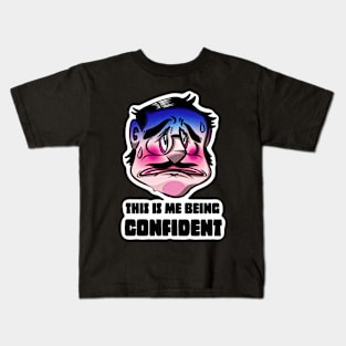 This is me being confident Kids T-Shirt